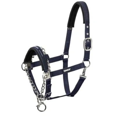Abbildung von Eskadron Halfter Control Pin Buckle Nightblue Warmblut Agradi.deVerkauft von Agradi