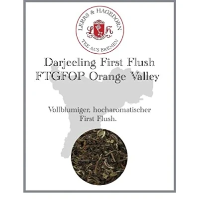 Abbildung von Lerbs &amp; Hagedorn, Darjeeling First Flush FTGFOP Orange Valley Vollblumig, Hocharomatisch 250g (ca. 20 Liter)