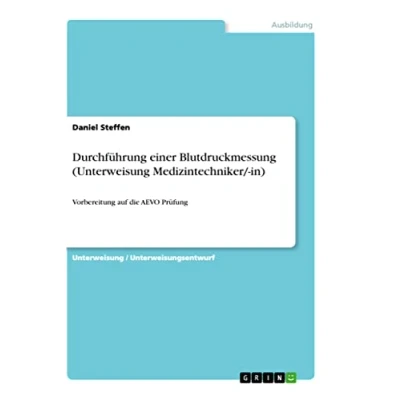 Abbildung von Durchführung einer Blutdruckmessung (Unterweisung Medizintechniker/ in): Vorbereitung auf die AEVO Prüfung