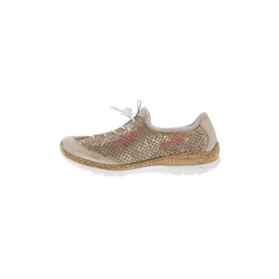 Abbildung von Rieker Sneaker low, Damen, Größe: 38, Beiges Schuhe