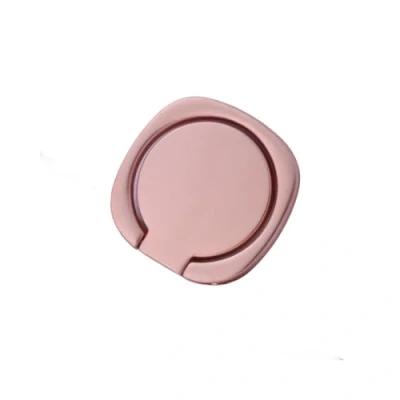 Abbildung von MuStone Fingerring Griff, Handy Ständer, 360 Grad drehbar, Metall, magnetisch, Ring, Stützständer für iPhone, Samsung, alle Handys (rotgold)