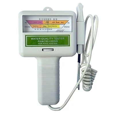 Abbildung von well2wellness® Elektronischer Pool Wassertester Pooltester für Chlor + pH