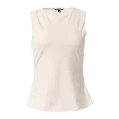 Abbildung von comma MIT Cutout Top, Damen, Größe: 36, Weiß