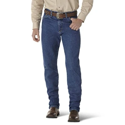 Abbildung von Wrangler Herren George Strait Cowboy Cut Original Fit Jeans, Heavy Weight Stone Denim, 34W / 34L