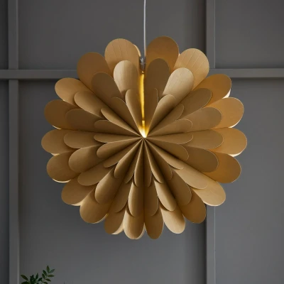 Abbildung von Hängestern Maravilla, gold Ø 60 cm