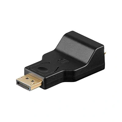 Abbildung von Goobay 63489 Display Port/VGA Adapter, 1.1, Vergoldet, , Schwarz