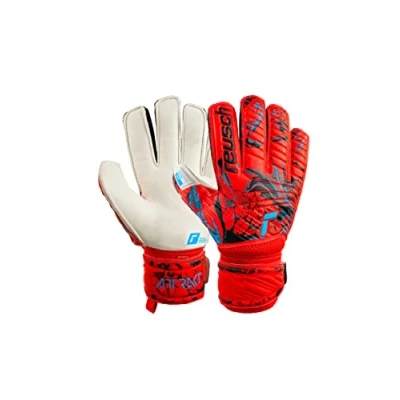 Abbildung von Reusch Attrakt Grip Torwarthandschuhe Bright Red/Future Blue 9