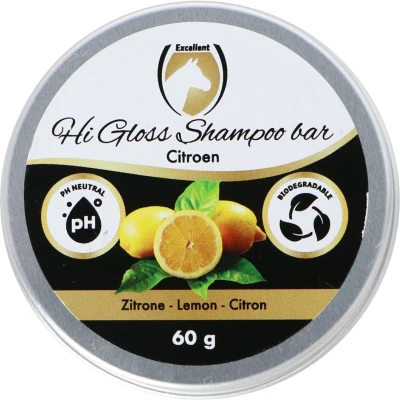 Abbildung von Excellent Hochglanz Shampoo Riegel &quot;Zitrone&quot; 60 Gelb