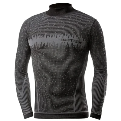 Abbildung von BIOTEX Bioflex Warm, 3D Rollkragen für Herren, 04 Schwarz, II (M L)