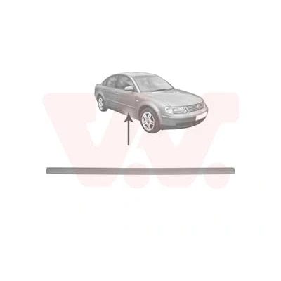 Abbildung von VAN WEZEL 5836404 Zierleisten VOLKSWAGEN: Passat B5 GP Variant, Limousine, Variant