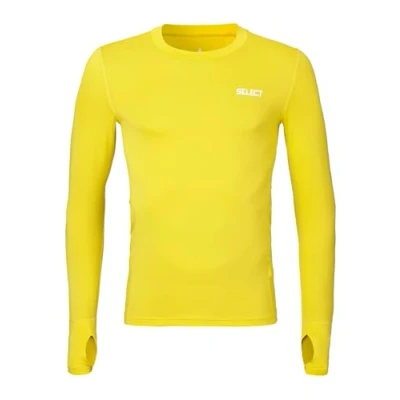 Abbildung von Select Kompressions Shirt Lang, S, gelb, 5690201555
