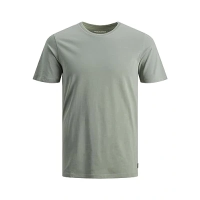 Abbildung von Jack &amp; Jones JJE SS O NECK NOOS Tshirt basic, Herren, Größe: XS, Slate gray