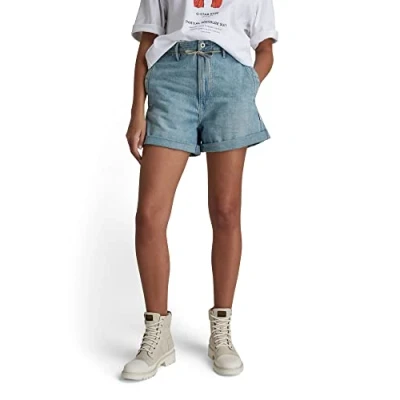 Abbildung von G STAR RAW Damen Lynton Shorts, Blau (vintage hawaiian ocean D21411 C966 C949), 25