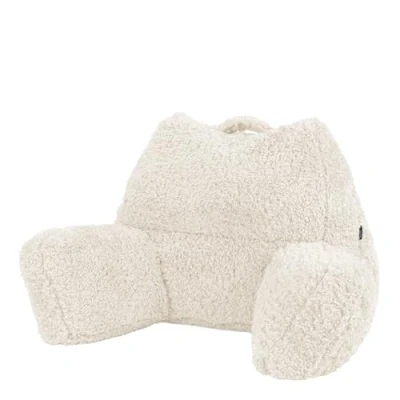 Abbildung von Icon Teddybär Rückenlehne Lesekissen, Beige, Lesekissen Flauschig mit Sitzsack Füllung, Rückenstütze Tragegriff