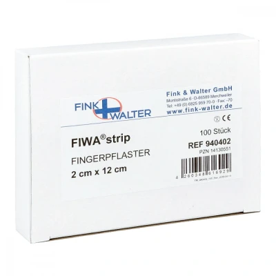 Abbildung von Fingerpflaster 2x12 cm hautfarben Fiwastrip