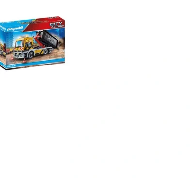 Abbildung von Playmobil CITY Action Vrachtwagen MET Wissellaadbak Minispielzeug für Kinder, Größe: One Size, Multicolor
