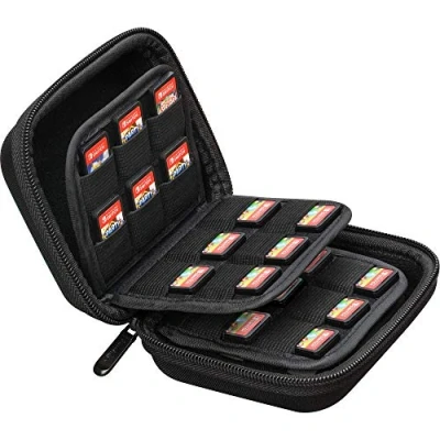 Abbildung von ButterFox 45 Switch Game Case für Nintendo Switch, Card Storage Holder Or PS Vita SD Memory (45 + 12 MicroSD)