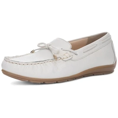 Abbildung von ara Damen Alabama Mokassin, Cream, 43 EU