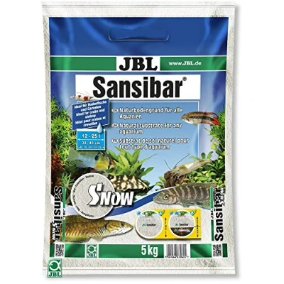 Abbildung von JBL GmbH &amp; Co. Kg Aquariensand Sansibar Aquarienbodengrund Snow 5