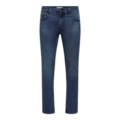 Abbildung von ONLY &amp; SONS Herren ONSLOOM Slim 6454 VD Jeans, Blue Black Denim, 30W x 32L