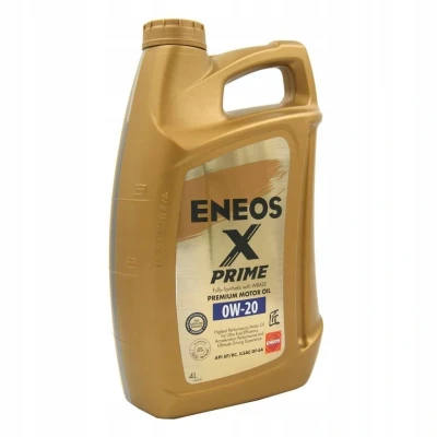Abbildung von Eneos X Prime 0W 20 4l Motoröl EU0002301N HYUNDAI: i30 III Schrägheck, Fastback, Kombi, KIA: Rio 4 Stonic Schrägheck