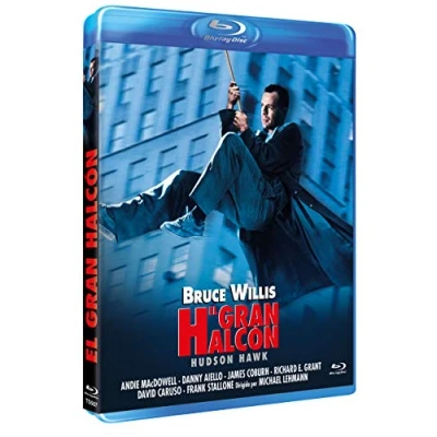 Abbildung von Hudson Hawk Der Meisterdieb 1991 Blu Ray Spanisch Import mit Deutsche Originalton, Bruce Willis, Danny Aiello, Andie MacDowell