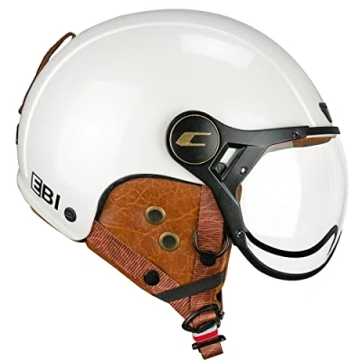 Abbildung von CGM Unisex Erwachsene EBI skihelm, Perlweiß, S (55 56cm)