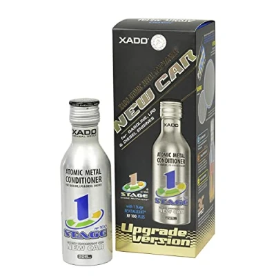 Abbildung von XADO New Car Motoren Öl Additiv Schutz für Motor Zusatz zur Reparatur und gegen den Verschleiß, atomarer Metallconditioner mit Revitalizant® 1Stage (Neuwagen bis 20.000KM)