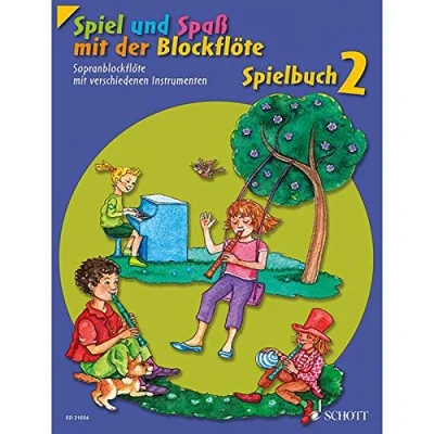 Abbildung von Spiel und Spaß mit der Blockflöte: Neuausgabe, herausgegeben von Gudrun Heyens Gerhard Engel. Band 2. Sopran Blockflöte verschiedenen ... (Spiel Blockflöte, 2)