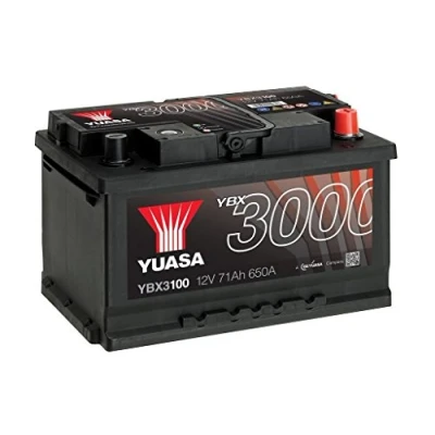 Abbildung von AUTOBATTERIE YUASA YBX 3100 71Ah 12V 650A (EN)