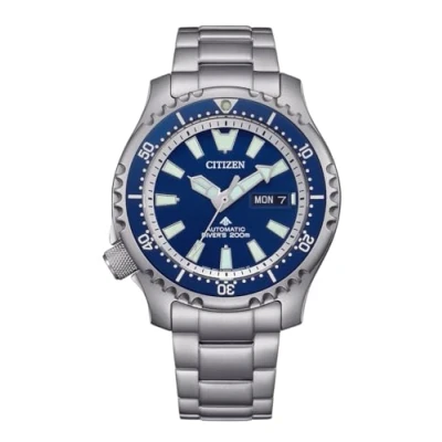 Abbildung von Citizen NY0161 63LE Promaster Marine Herrenuhr für Taucher 2 Bänder Blau LE