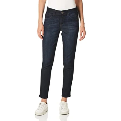 Abbildung von Democracy Damen Petite Ab Lösung Jegging Jeans, Indigo/Mandala Traum, 48 Zierlich