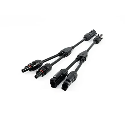 Abbildung von Solar Stecker 1 fach, 2 fach Y Stecker, 3 4 5 6 Kabel Verteiler Photovoltaik Steckverbinder Solarstecker (Y Kabel)