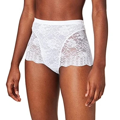 Abbildung von Sassa Damen Spitzenpant Panties, Weiß (weiß 00100), 40 (Herstellergröße: 75)