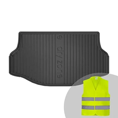 Abbildung von FROGUM DryZone Gummimatte Ganzjährige Praktische Auto Kofferraummatte Kofferraumwanne passend für Toyota RAV4 IV 2015 2019 Hohe Kante Robust und langlebig