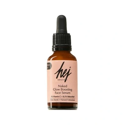 Abbildung von Glow Boosting Face Serum (30 ml) für unreine, ölige &amp; Mischhaut, instant Effekt Haut Booster, strahlender Teint gegen Rötungen, beruhigt die Haut, Naturkosmetik, 100% vegan HEJ ORGANIC