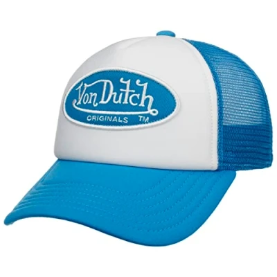 Abbildung von Von Dutch Trucker Tampa Unisex Cap, Größe: One Size, White/blue