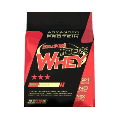 Abbildung von Stacker2 100% Whey (908g) Cappuccino