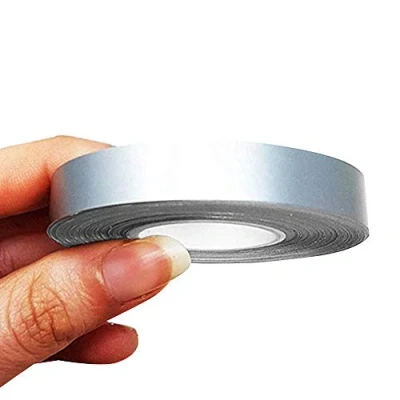 Abbildung von 4R Quattroerre.it 10493 Trim Stripes Klebestreifen für Autos, Silber, 10 mm x mt