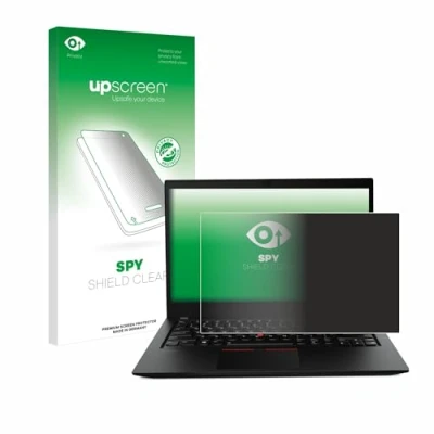 Abbildung von upscreen Anti Spy Blickschutzfolie für Lenovo ThinkPad T14s Gen 1 Privacy Screen Displayschutz Folie [Sichtschutz, Blaulichtfilter]