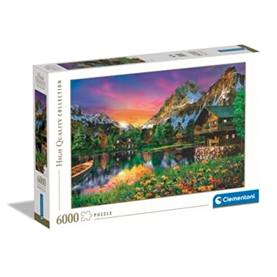 Abbildung von Clementoni® Puzzle High Quality Collection, See in den Alpen, 6000 Puzzleteile, Made Europe, FSC® schützt Wald weltweit