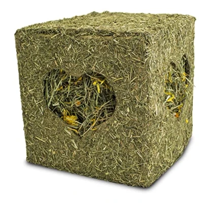 Abbildung von JR Farm Nagerheublock mit Blumen 450 Gramm 19740 Gebr. de Boon