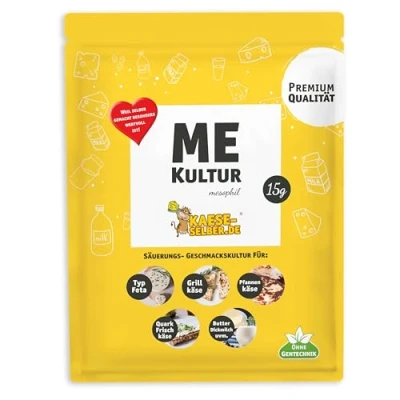 Abbildung von KAESE SELBER.DE Back Set ME Käsekulturen 15g mesophil (für Käse, Quark, Frischkäse) Kultur, (1 tlg)