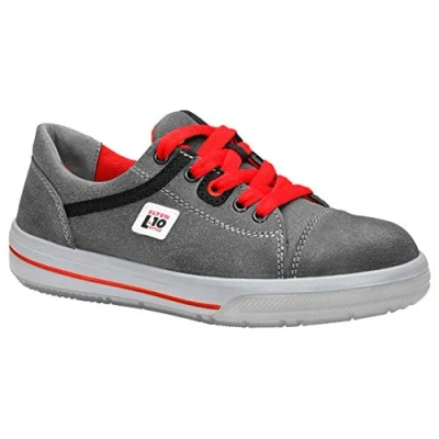 Abbildung von ELTEN Sicherheitsschuhe VINTAGE Lady Low ESD S3, Damen, Leder, Stahlkappe, leicht, sportlich, Grau, Größe: 35