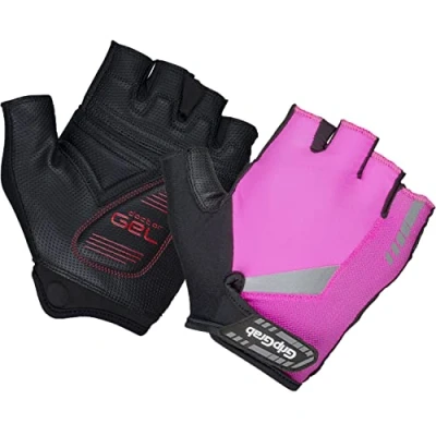 Abbildung von GripGrab ProGel 4mm DoctorGel Polsterung Kurzfinger Fahrradhandschuhe Gepolsterte Fingerlose Sommer Radsport Handschuhe