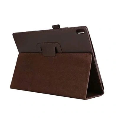 Abbildung von EMFYL Fall for Lenovo Case Tab 4 10 TB X704F X704L / Plus X304F X30 4l, Pu. Ledertablettenabdeckung Flip Tab4 x70. 4f x304f. (Farbe : Brown)