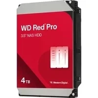 Abbildung von WD Red Pro interne Festplatte 4 TB (3,5 Zoll, NAS Festplatte, 7.200U/min, 256 MB Cache, SATA 6 Gbit/s, NASware Technologie, für Systeme im Dauerbetrieb, stoßfest) rot