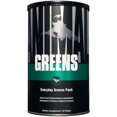 Abbildung von Universal Nutrition ANIMAL GREENS PAK Ihre tägliche Portion Green Superfood in einer Pillenpackung, mit effizient absorbierbaren Nährstoffen &amp; Antioxidantien wie Spirulina Maca, 30 Einheiten