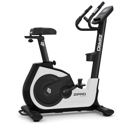 Abbildung von Zipro Heimtrainer Fahrrad Strike White, Ergometer Fitnessbikes, Magnetisches Fahrradtrainer, bis 150kg, Indoor Bike, Trainingsfahrrad für zuhause, Fahrradergometer Kabelgebunden