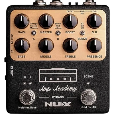 Abbildung von NUX NGS6 Amp Academy Stomp Box Modeler, Schwarz